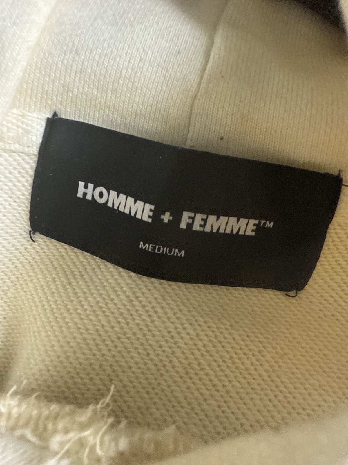 Designer × Homme + Femme La Homme Femme Hoodie Size US M / EU 48-50 / 2 - 5 Thumbnail