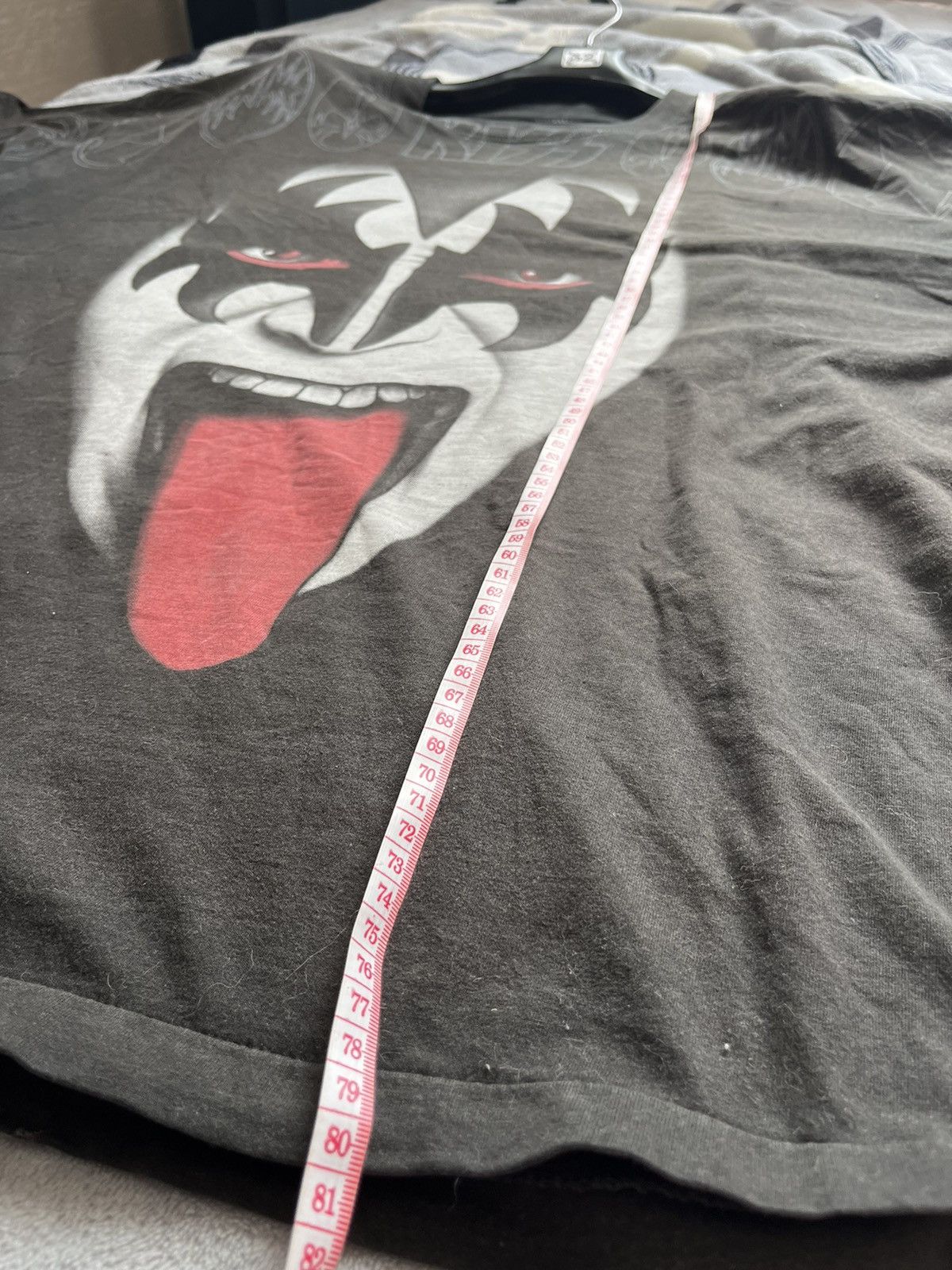 KISS × Vintage Opium y2k oversized 90s single stitch tshirt Size US XXL / EU 58 / 5 - 7 Thumbnail