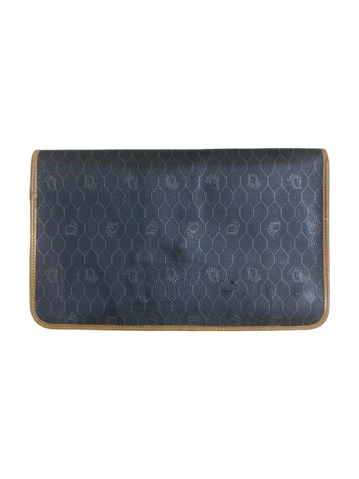 Christian Dior Monsieur × Dior Vintage Honeycomb Dior Clutch Bag Size ONE SIZE - 2 Thumbnail