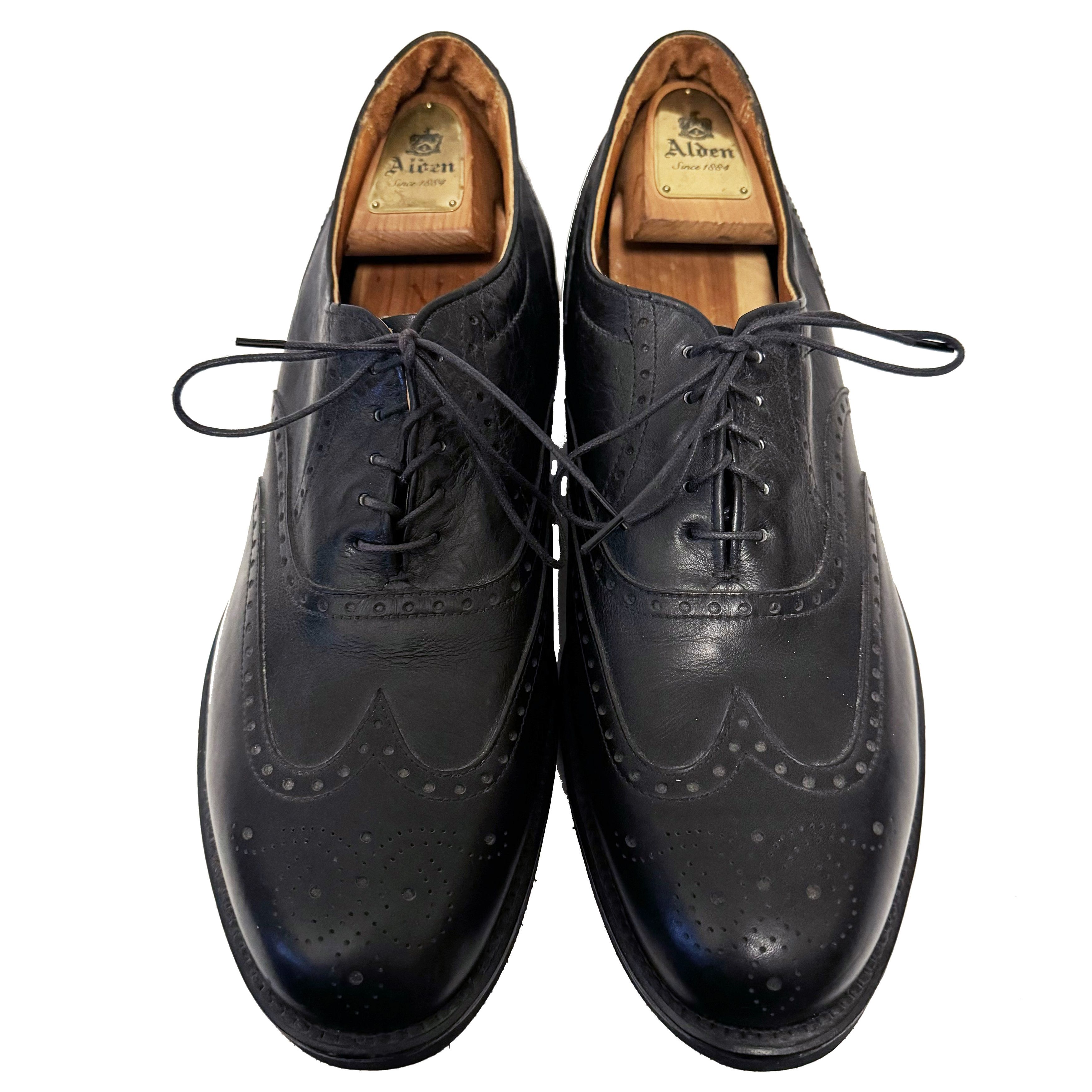 $685 ALDEN 811 Foot Balance Full Brogue Oxfords