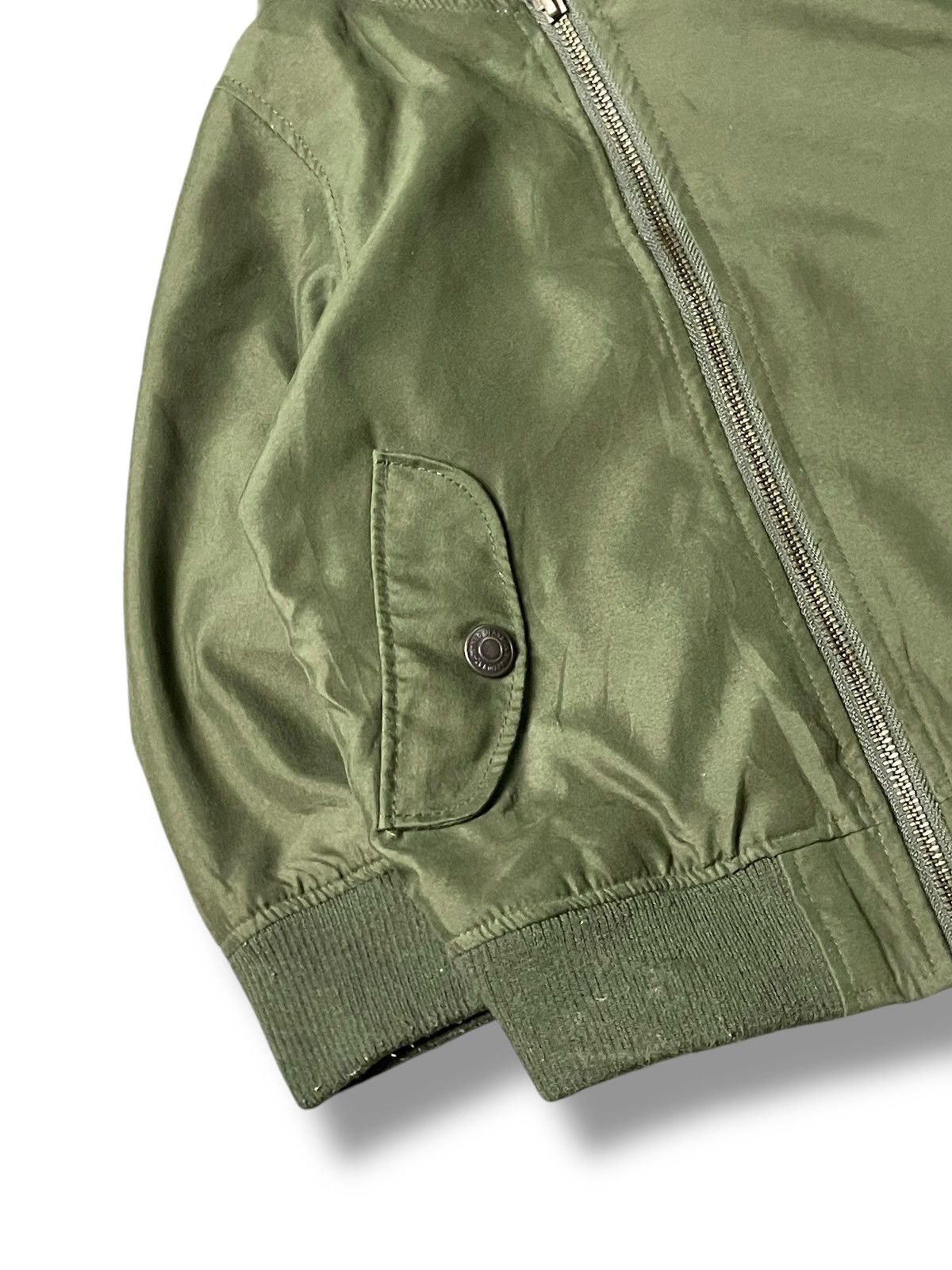 Japanese Brand × Vintage BREEZE MA-1 KIDS BOMBER JACKET (87) Size US XXS / EU 40 - 4 Thumbnail