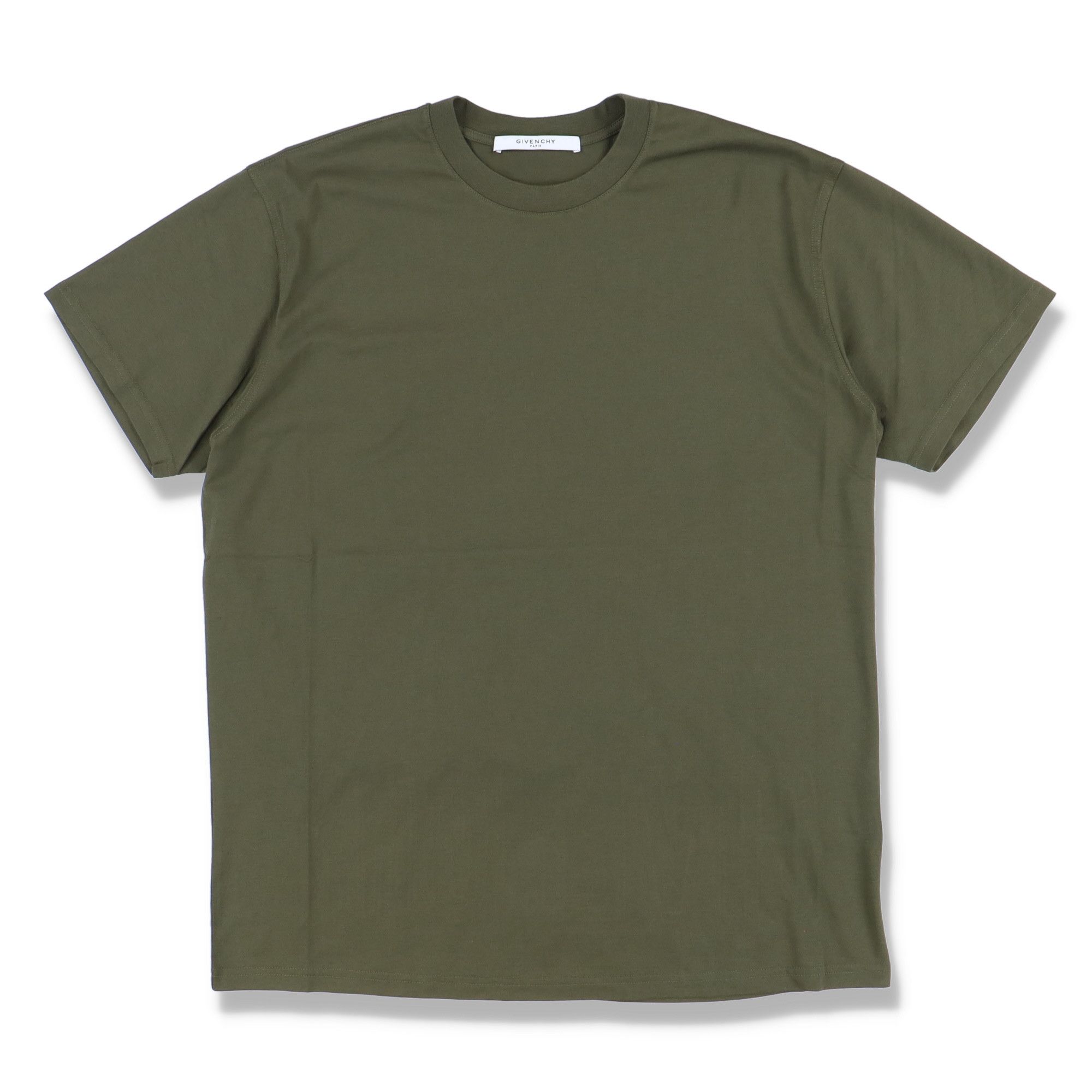 Givenchy Green Silk Embroidered Hem Logo Oversized T-Shirt Size US S / EU 44-46 / 1 - 6 Thumbnail
