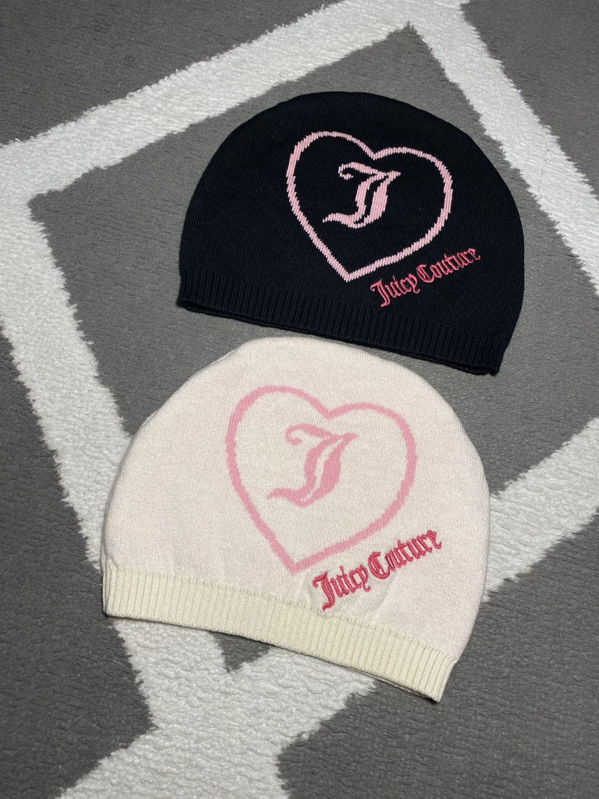 Juicy Couture × Vintage Juicy Couture women’s Y2K Beanie set of 2 Size ONE SIZE - 2 Thumbnail