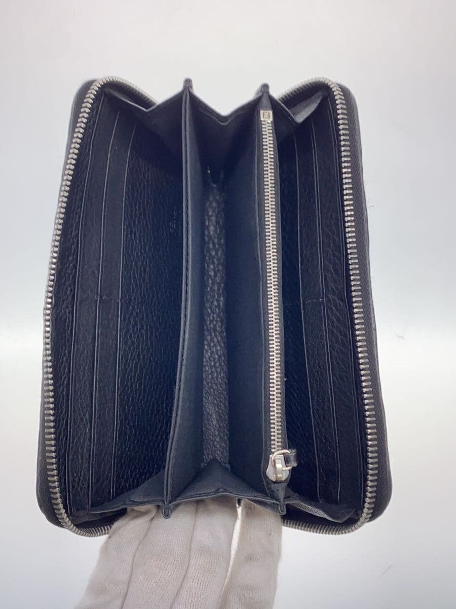 Fendi Fendi Leather Long Wallet Black Size ONE SIZE - 4 Thumbnail