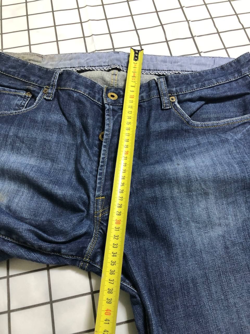 Polo Ralph Lauren Polo Ralph Lauren Denim Jeans: High Waisted Distressed Blue Size US 36 / EU 52 - 8 Thumbnail