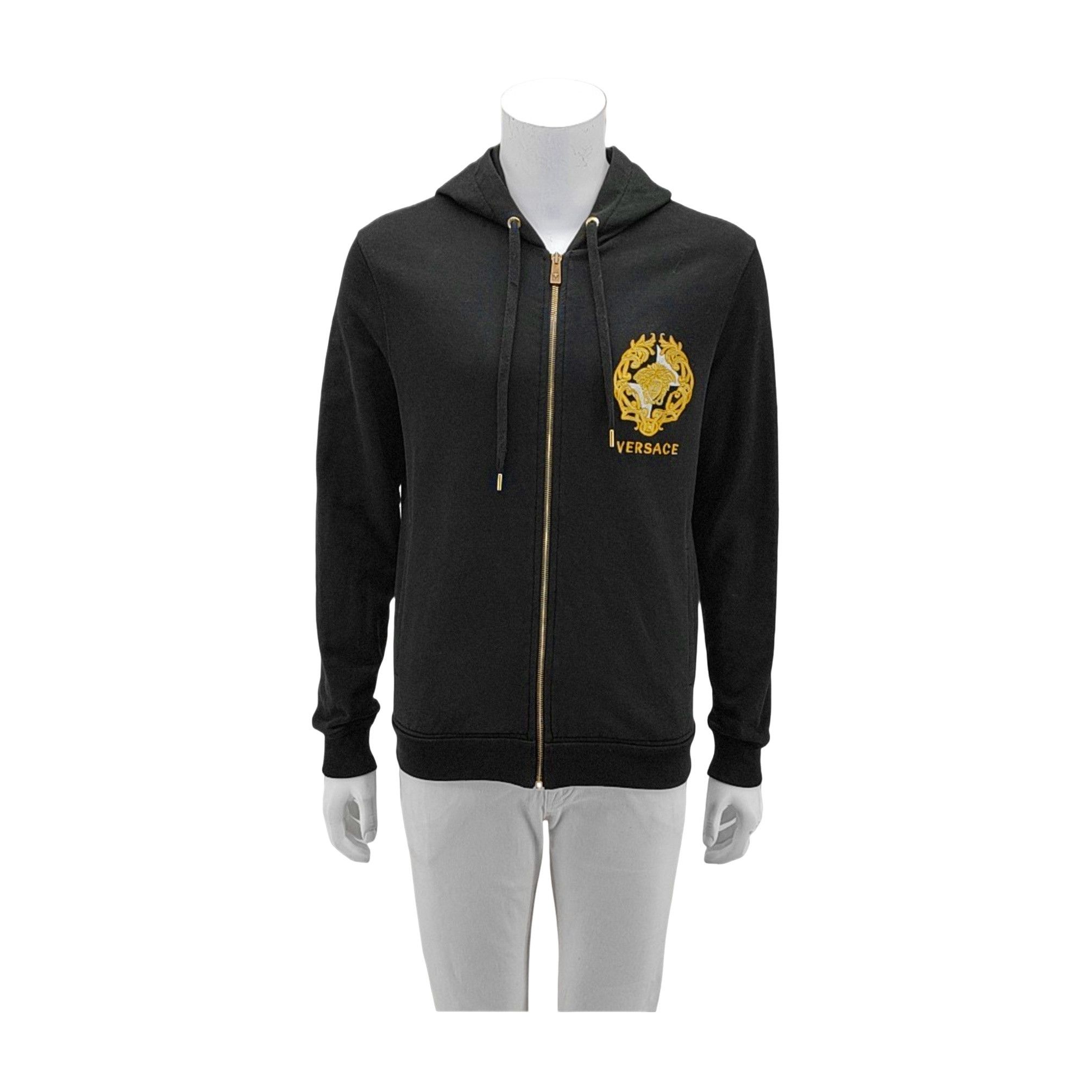 Versace Versace Medusa Logo Zip Hoodie Size M Size US M / EU 48-50 / 2 - 1 Thumbnail