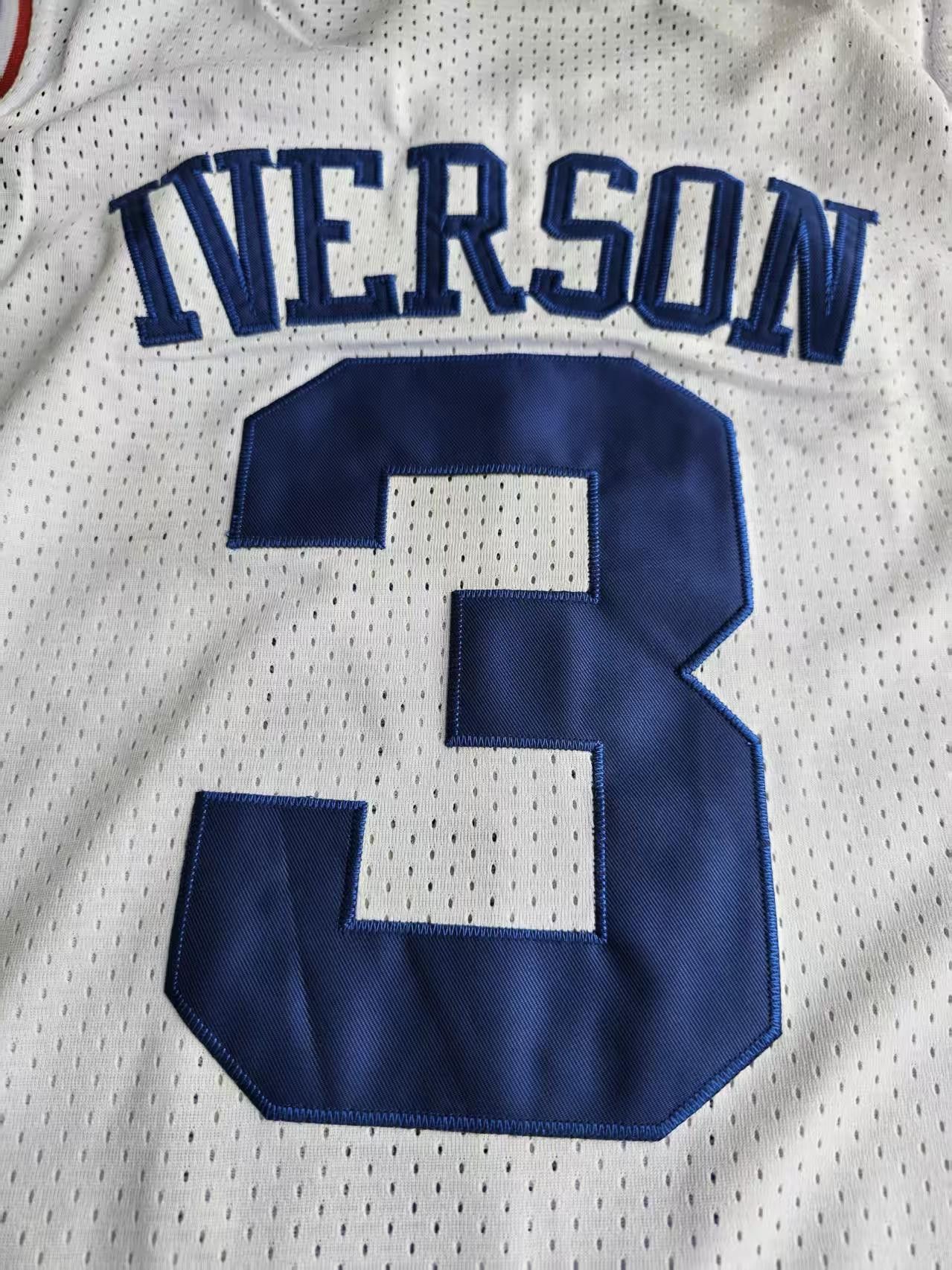 NBA 2003 NBA All Star #3 Allen Iverson Jersey Size US M / EU 48-50 / 2 - 4 Thumbnail
