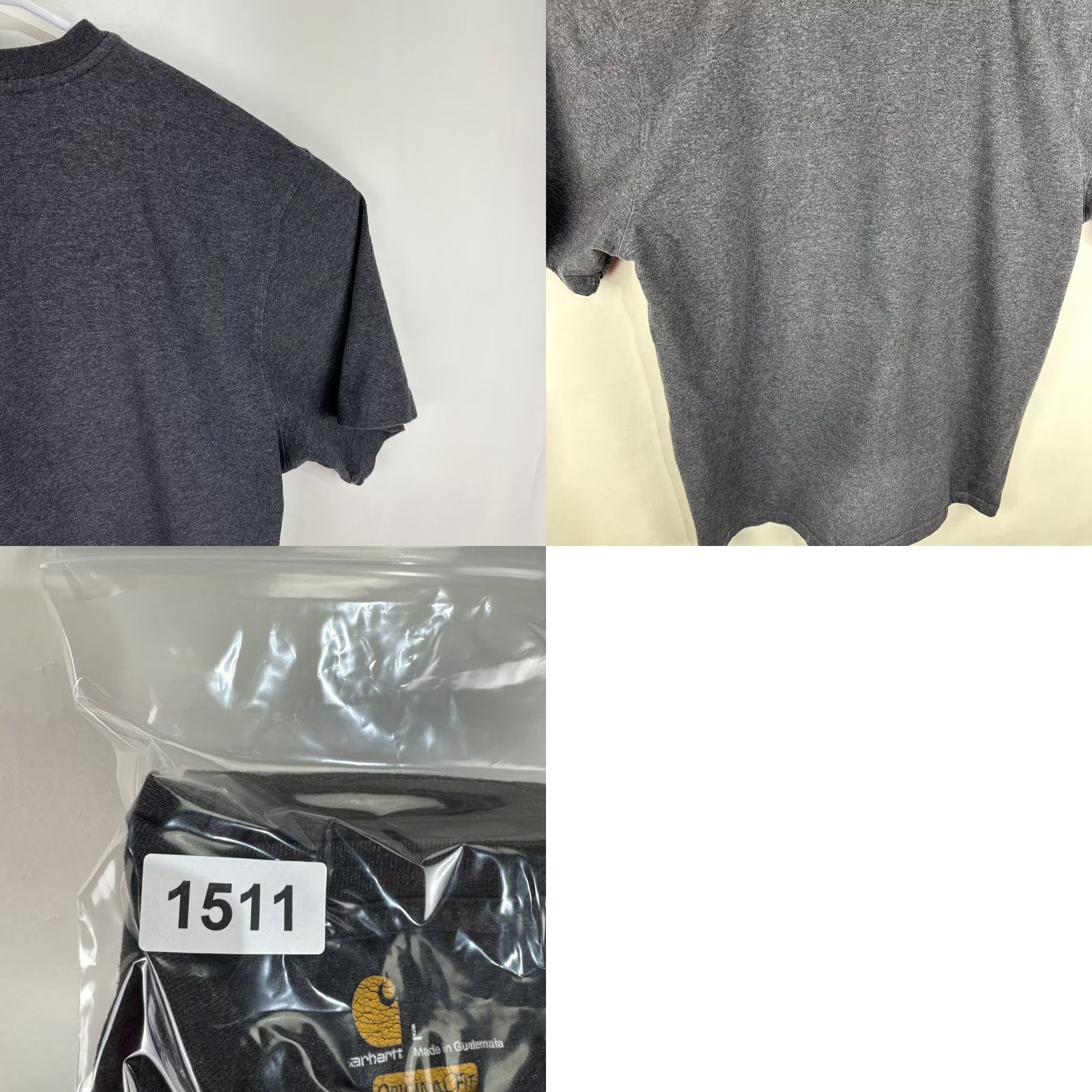 Carhartt Carhartt Shirt Adult Large Gray Short Sleeve Workwear Henley T-Shirt Mens Size US L / EU 52-54 / 3 - 9 Thumbnail