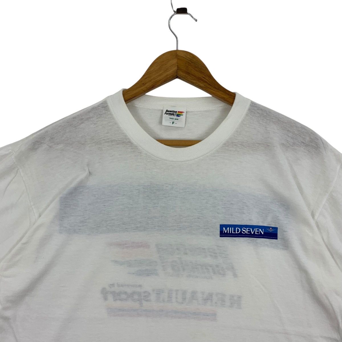 Benetton × Vintage Vintage BENETTON FORMULA 1 Racing Team tee Size US L / EU 52-54 / 3 - 3 Thumbnail