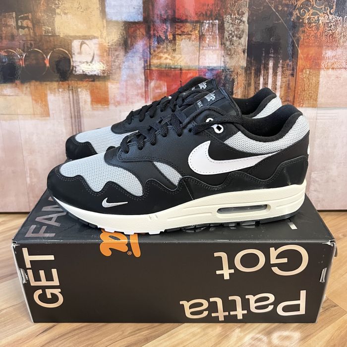 Nike Air Max 1 Patta Waves Black (with Bracelet)