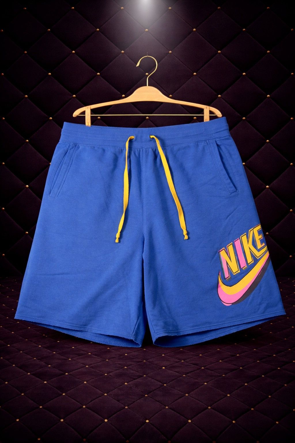 Nike NIKE RETRO SPELLOUT FLEECE SWEAT SHORTS Size US 30 / EU 46 - 1 Preview