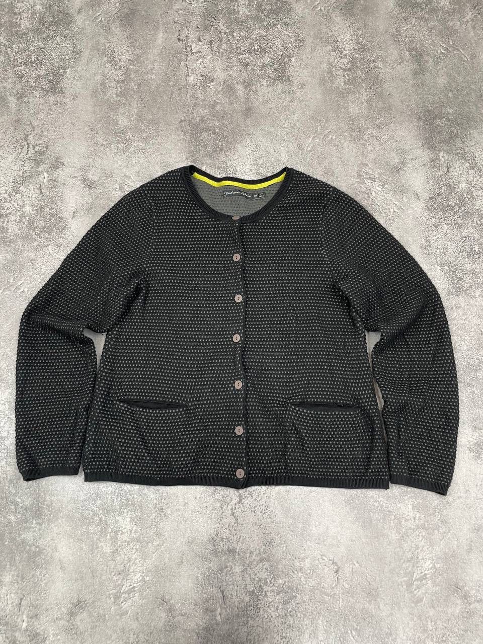 Gudrun Sjoden Gudrun Sjödén Women’s Textured Knit Cardigan Black Grey Size XS / US 0-2 / IT 36-38 - 1 Thumbnail