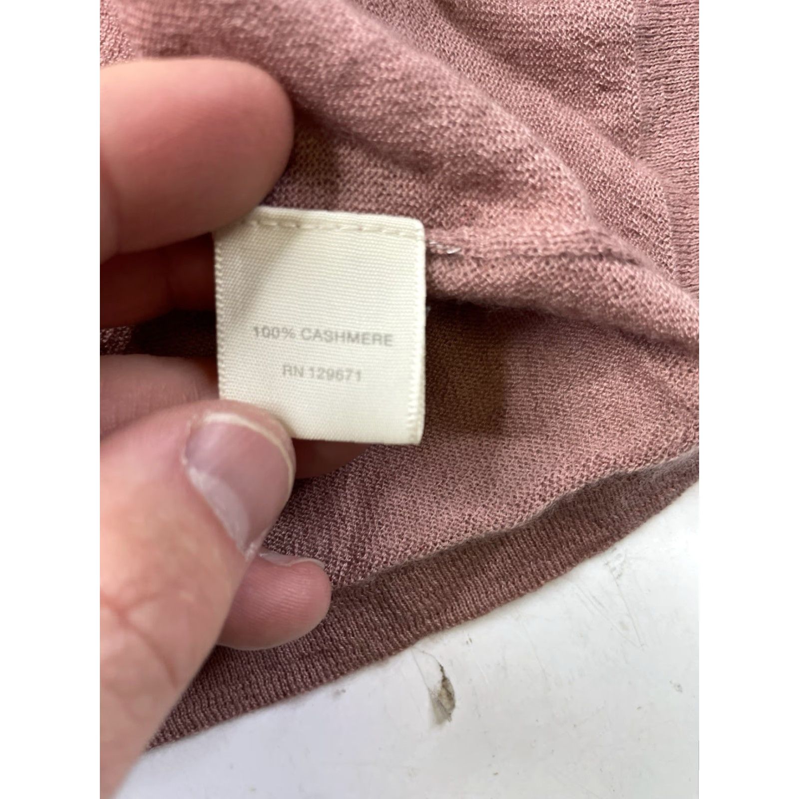 Vintage Naked Cashmere Women’s Sweater Dress Pink Midi Open V-Neck Long Sleeve S Size Small Womens Midi Pink Sweater Dress V-Neck Open Cassmere? Size S / US 4 / IT 40 - 6 Thumbnail