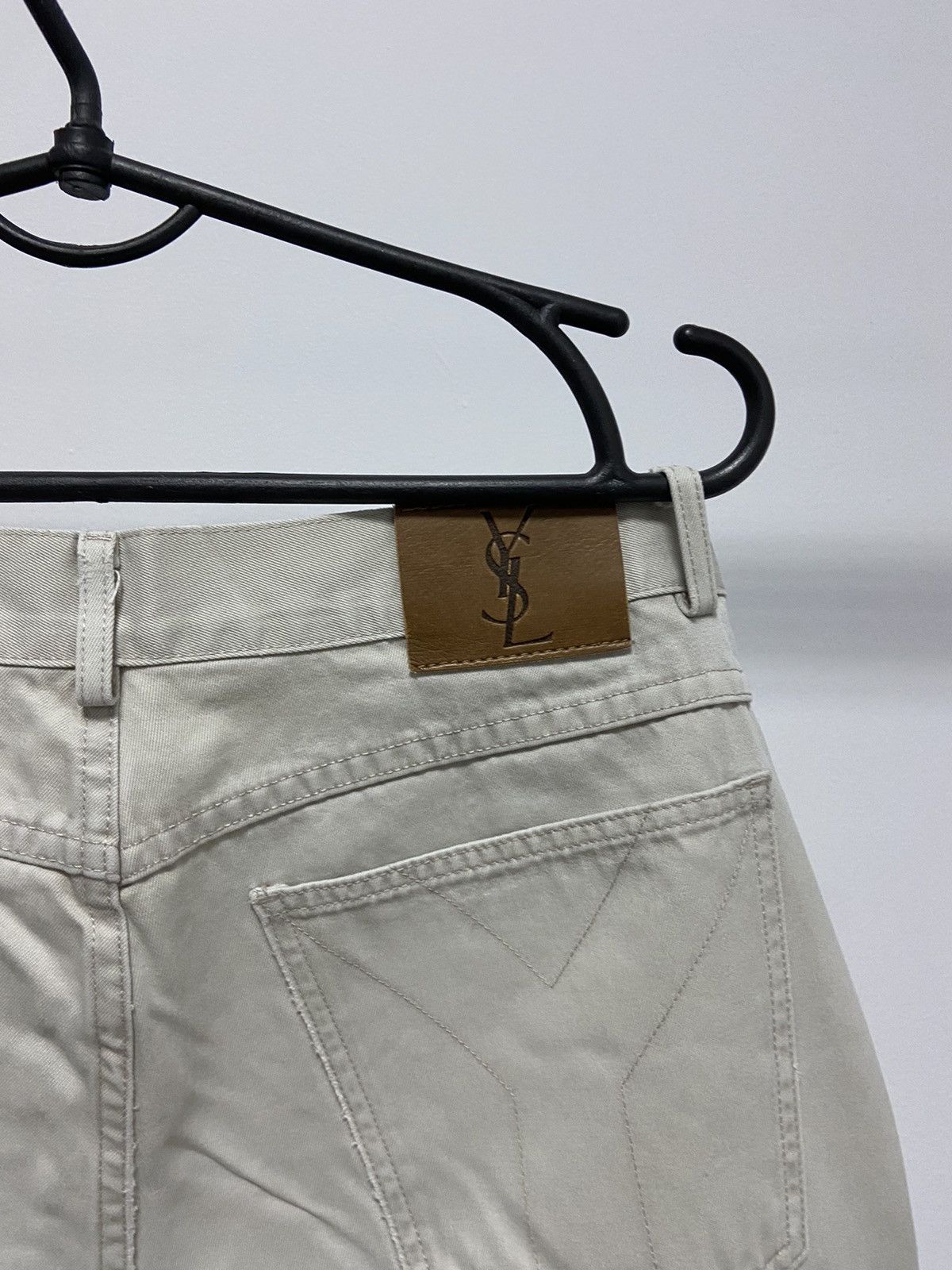 Other Yves Saint Laurent Vintage jeans Pants Y Big Logo Y2K Size US 34 / EU 50 - 3 Thumbnail