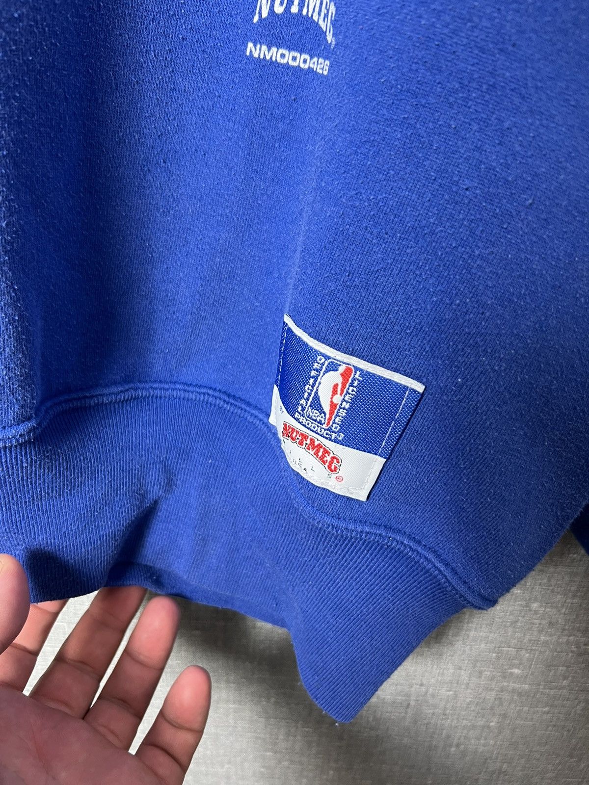 Nutmeg Vintage 90s Orlando Magic NBA Crewneck Sweatshirt Size US XL / EU 56 / 4 - 6 Thumbnail