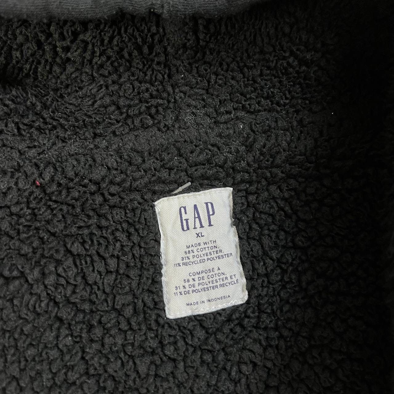 Gap Gap Vintage Y2K Teedy Fleece Zip Up Hoodie Size US XL / EU 56 / 4 - 5 Thumbnail