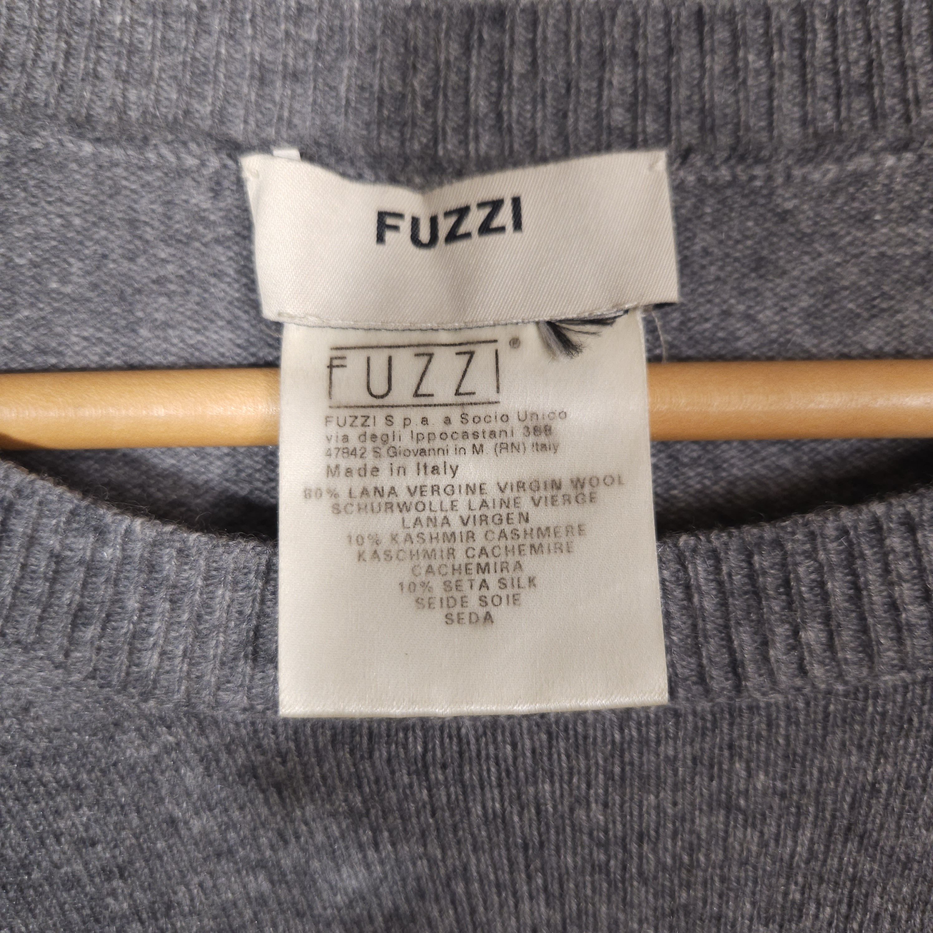 FUZZI × Jean Paul Gaultier Fuzzi Jean Paul Gaultier Sweater Wool Cashmere Womens XL Size XL / US 12-14 / IT 48-50 - 5 Thumbnail