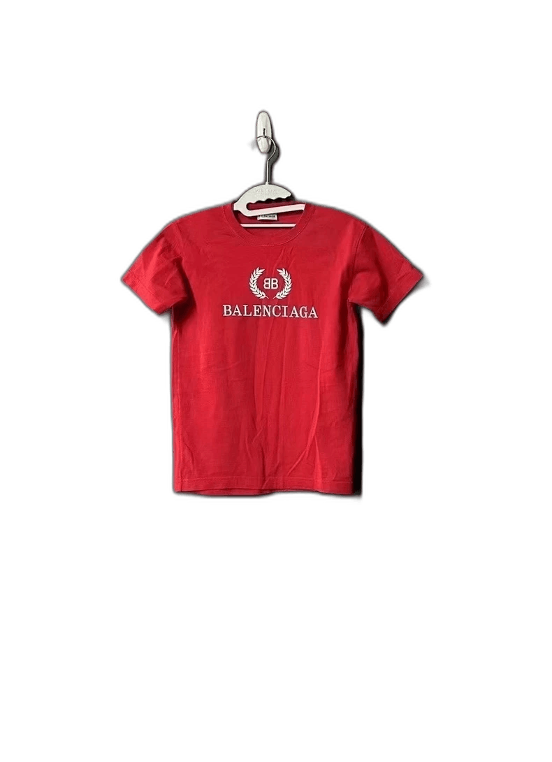 Balenciaga Balenciaga Red Short Sleeve T-Shirt-yf Size US XS / EU 42 / 0 - 1 Thumbnail
