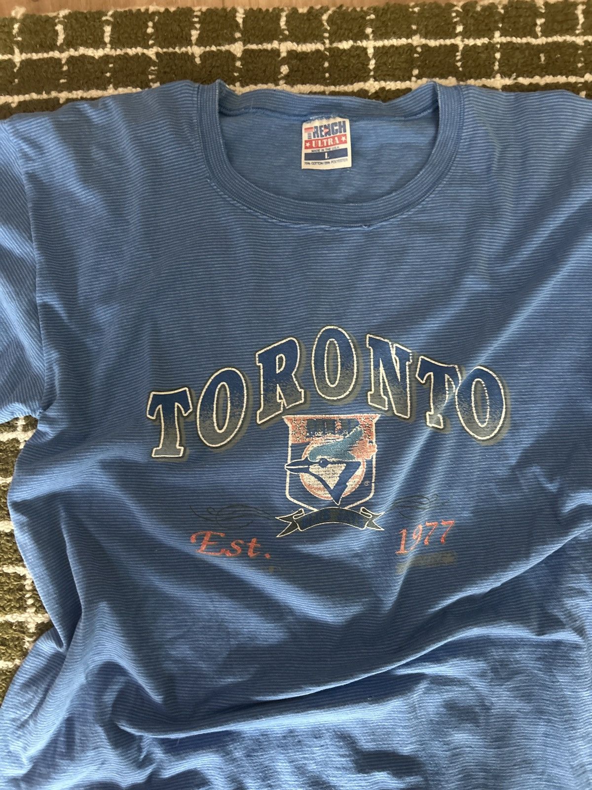 Vintage 1992 Vintage Toronto Blue Jays Tee Size US L / EU 52-54 / 3 - 4 Thumbnail