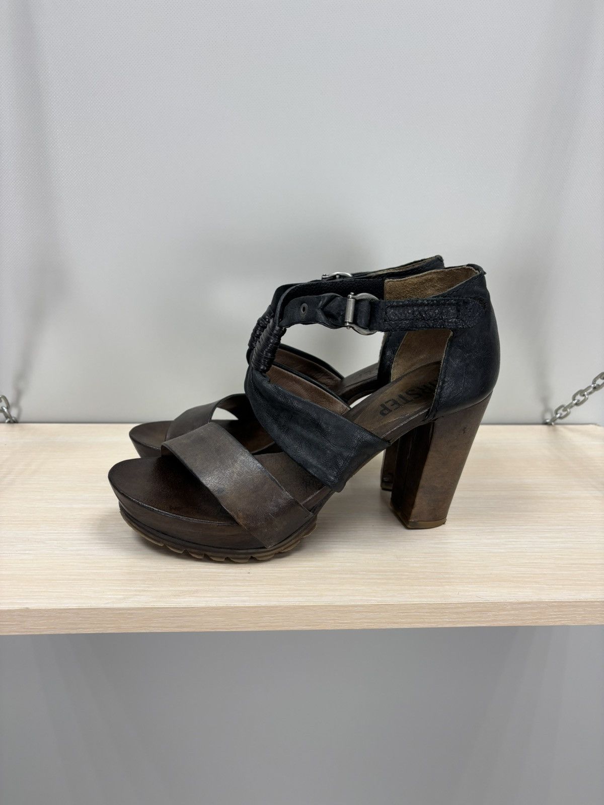 A.S.98 Womens heels Airstep Size 39 Color Brown Size US 9 / IT 39 - 5 Thumbnail