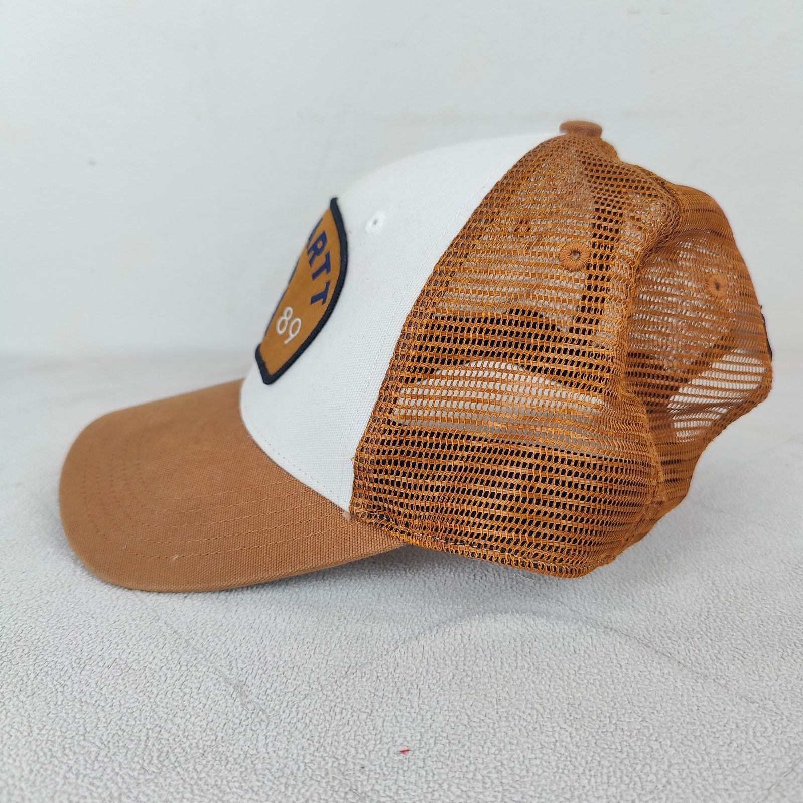 Carhartt Carhartt 1889 Retro Logo Baseball Cap Black Mesh Back Size ONE SIZE - 3 Thumbnail