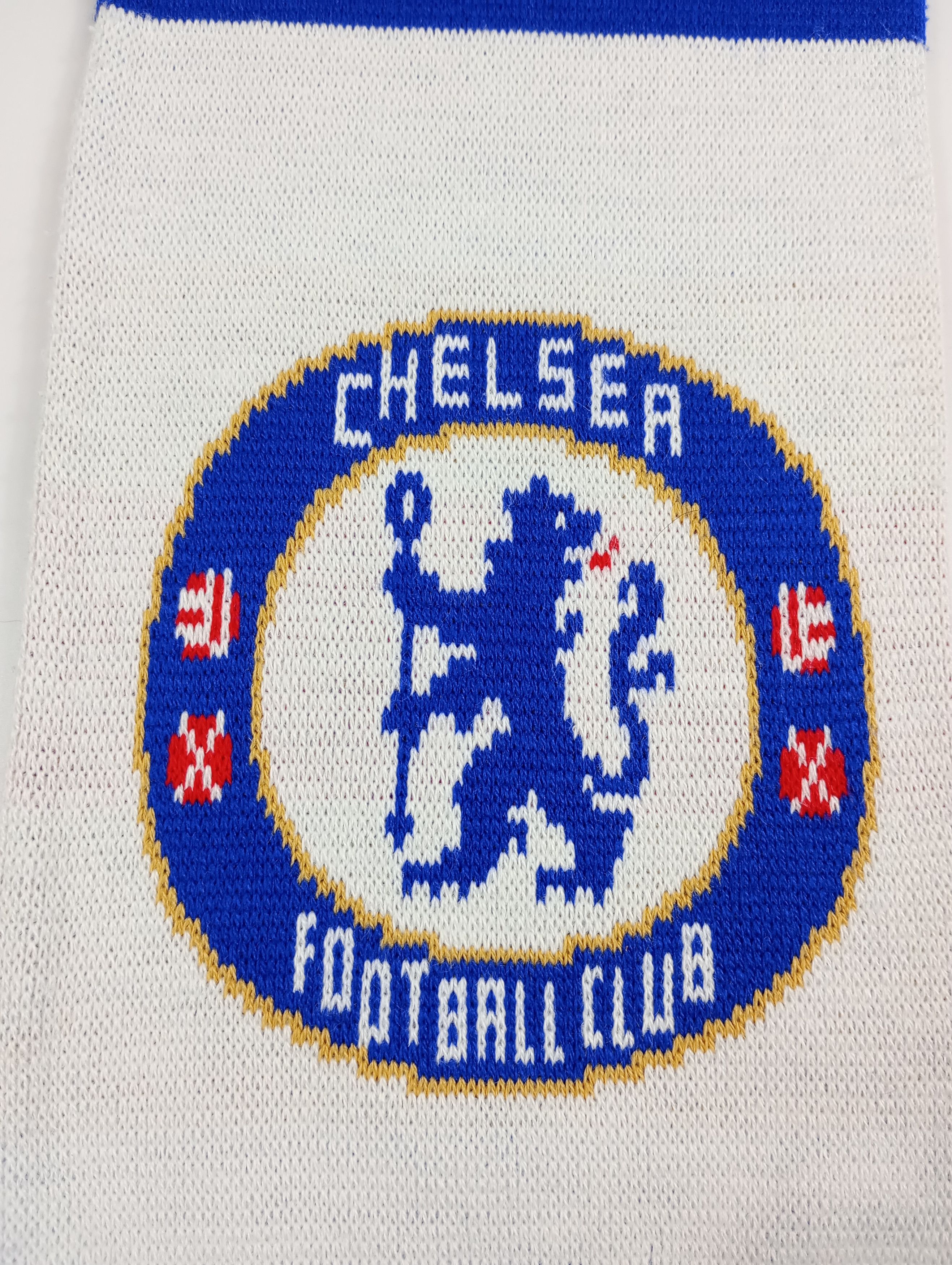 Chelsea Soccer Set of Scarf and Hat FC Chelsea Size ONE SIZE - 4 Thumbnail