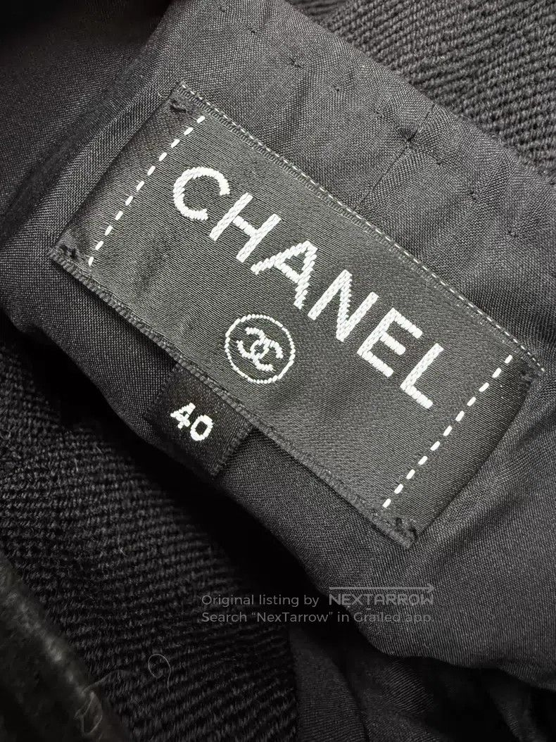 Chanel Chanel Bermuda wool pants five-point suit pants Size 26" / US 2 / IT 38 - 5 Thumbnail