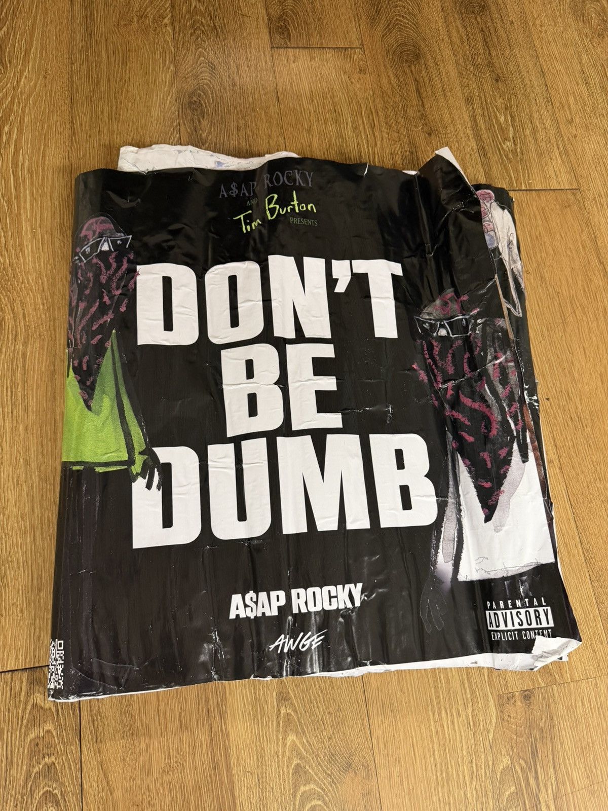 Other A$AP Rocky x Tim Burton “Don’t Be Dumb” album poster Size ONE SIZE - 2 Thumbnail