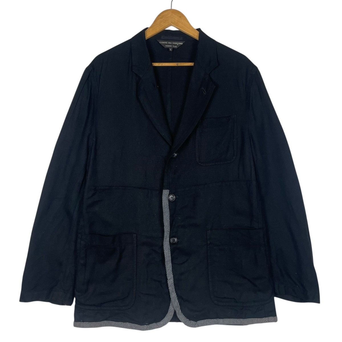 Comme des Garcons Homme Plus 💥ICONIC AD2001 COMME DES GARCONS HOMME CHORE JACKET Size US L / EU 52-54 / 3 - 3 Thumbnail