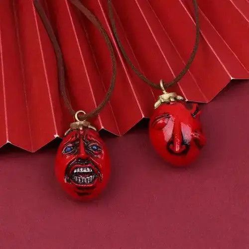 Other 2pcs Goth 1997 Anime Necklace Size ONE SIZE - 4 Thumbnail