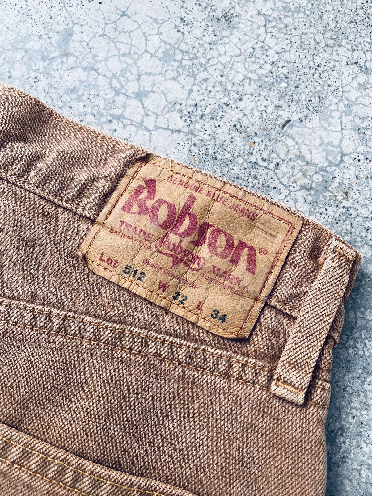 Vintage Vintage Bobson Brown Distressed Pants Size US 30 / EU 46 - 3 Thumbnail
