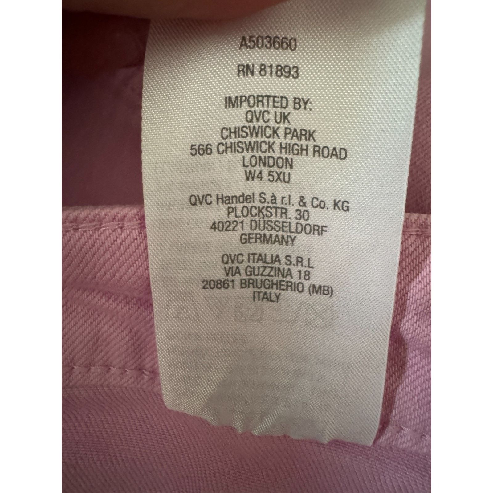 Jason Wu JASON WU Pink Ankle Pants 30WP Stretch Cotton Blend Size 40" / US 18 - 9 Thumbnail