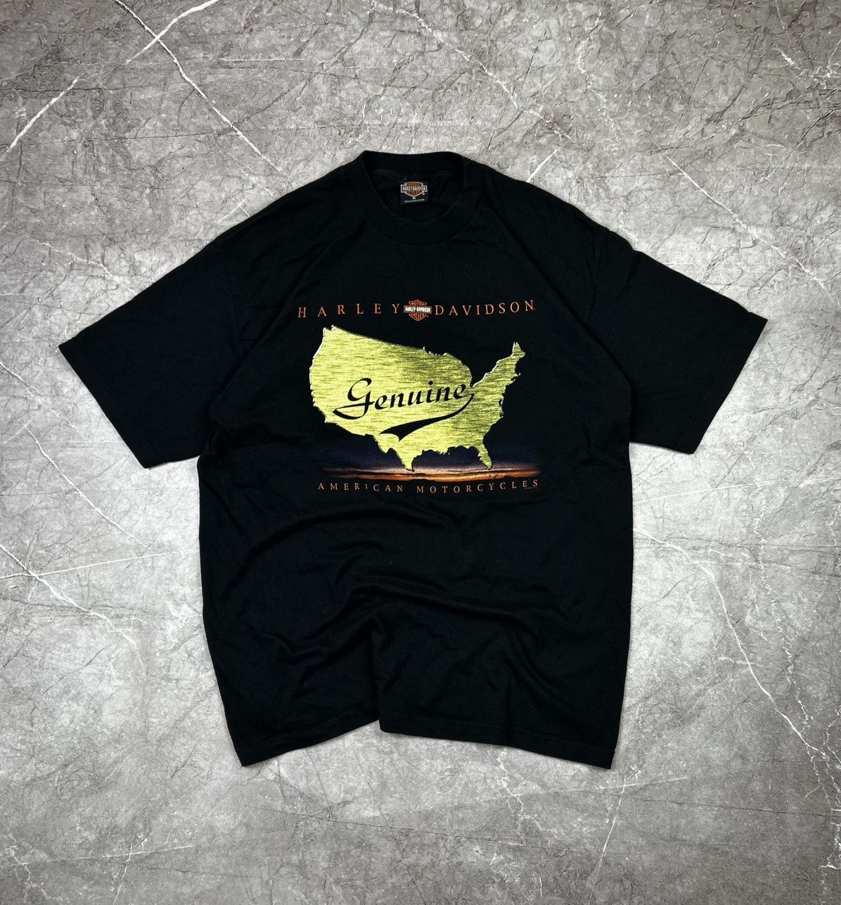 Harley Davidson × Vintage Vintage Harley Davidson 2000 Made in USA T- Shirt Size US XL / EU 56 / 4 - 1 Thumbnail
