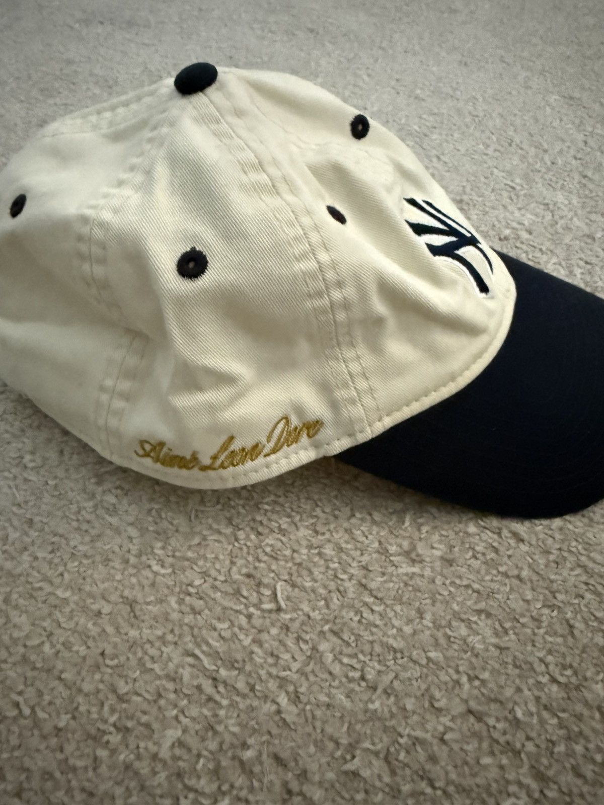 Aime Leon Dore × New Era Aime Leon Dore x New Era Yankees Ballpark Hat (Cream/Navy) Size ONE SIZE - 2 Thumbnail