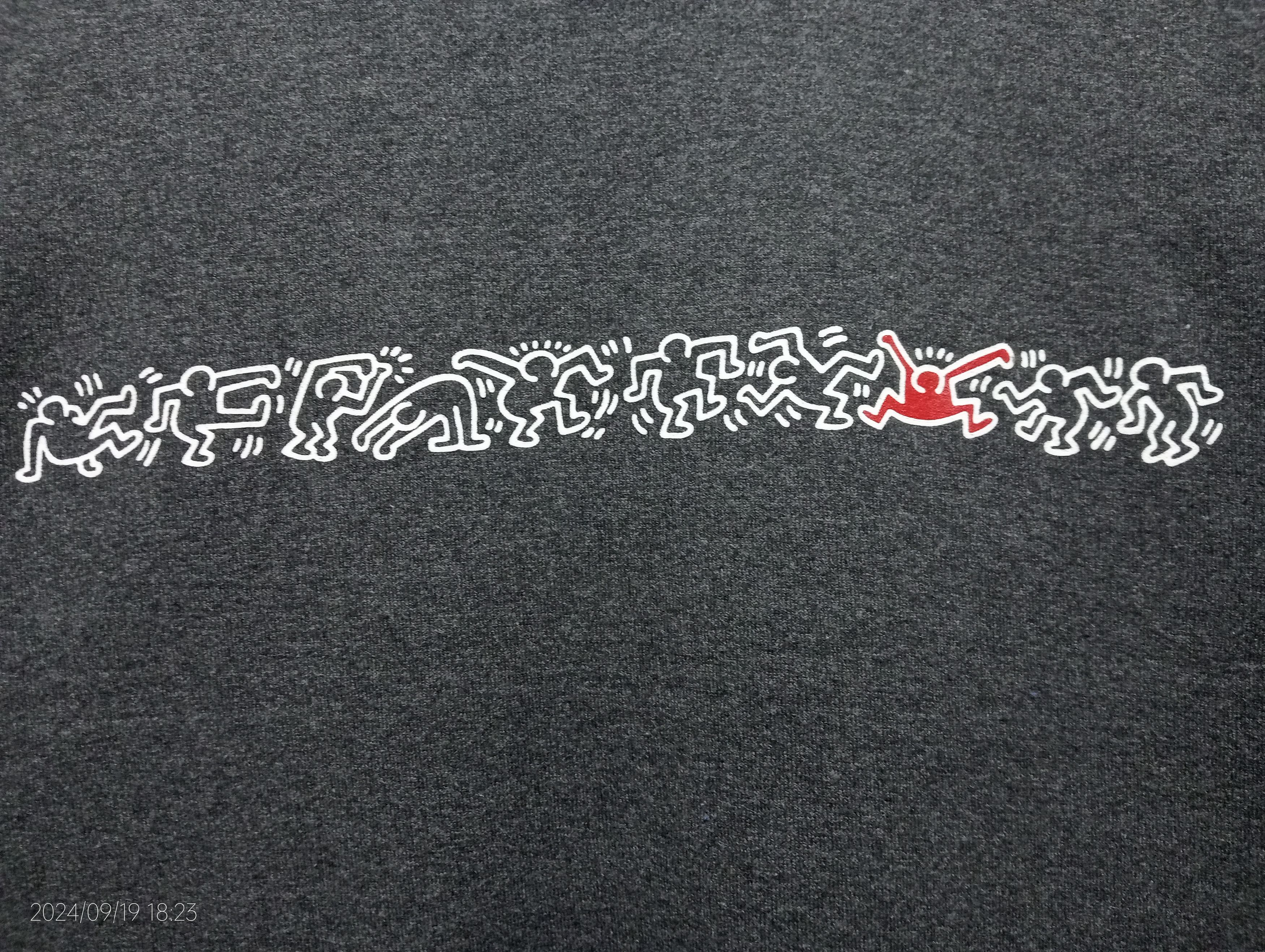Keith Haring Vintage Keith Haring Long Sleeve Tshirt Size US M / EU 48-50 / 2 - 7 Thumbnail