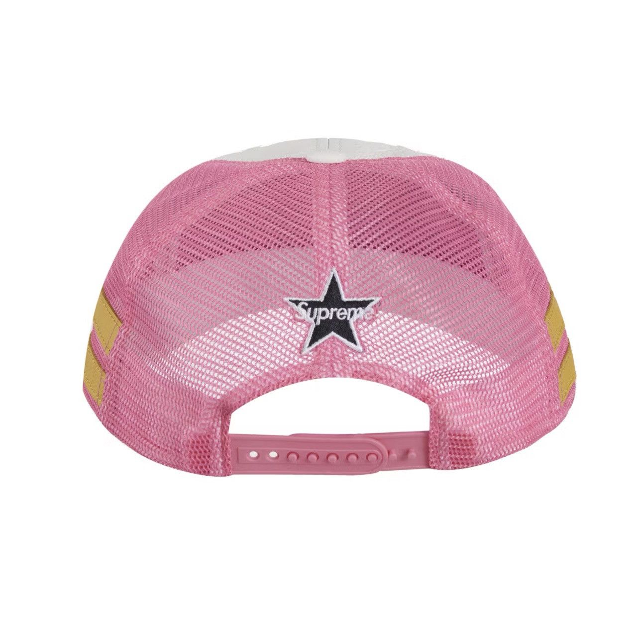 Supreme × Vanson Leathers Supreme Vanson Leathers Mesh Back 6-panel Pink Hat size: OS Size ONE SIZE - 2 Thumbnail