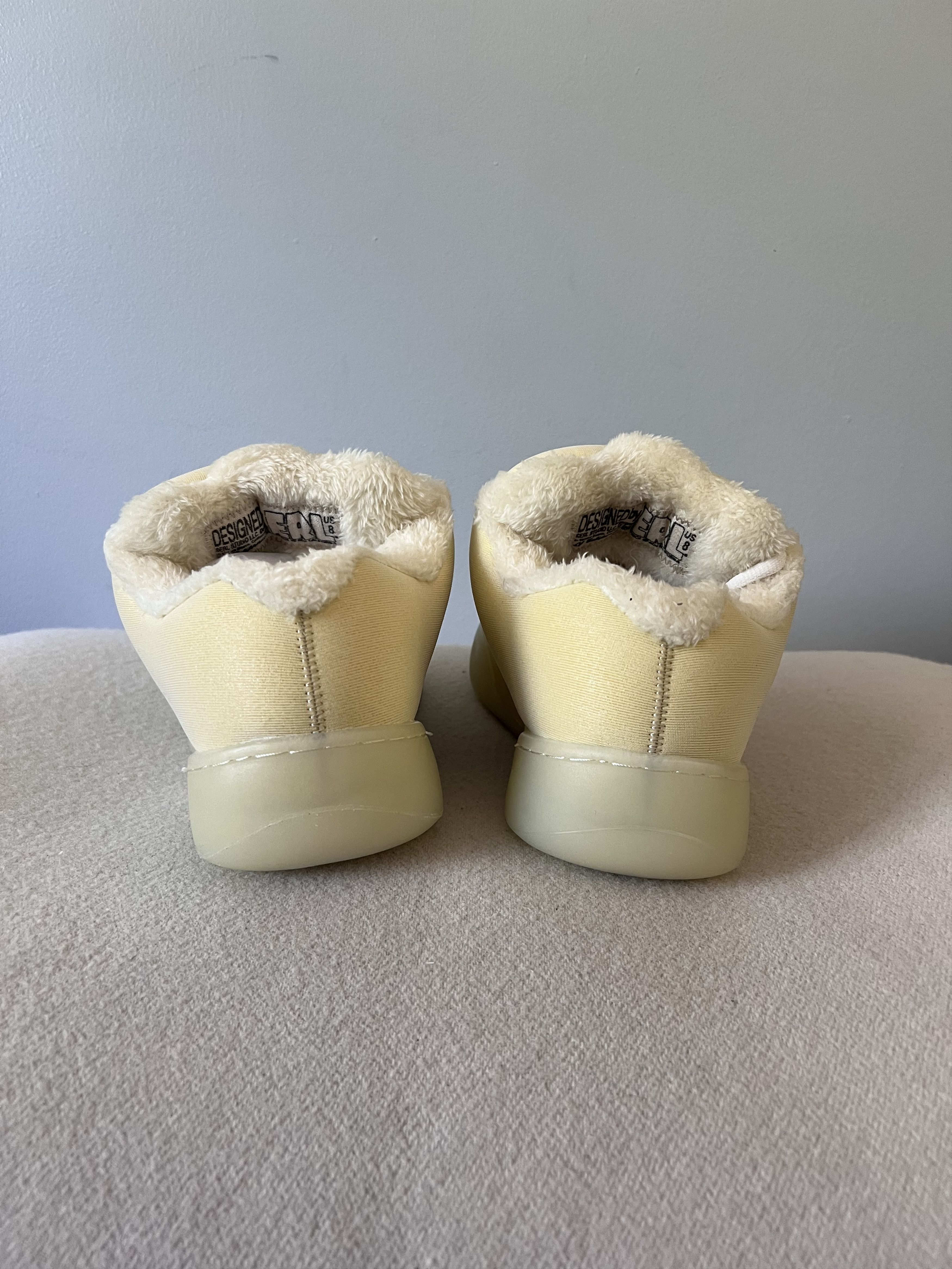 ERL ERL Vamps Sneakers in Cream Foam Size US 8 / EU 41 - 5 Thumbnail