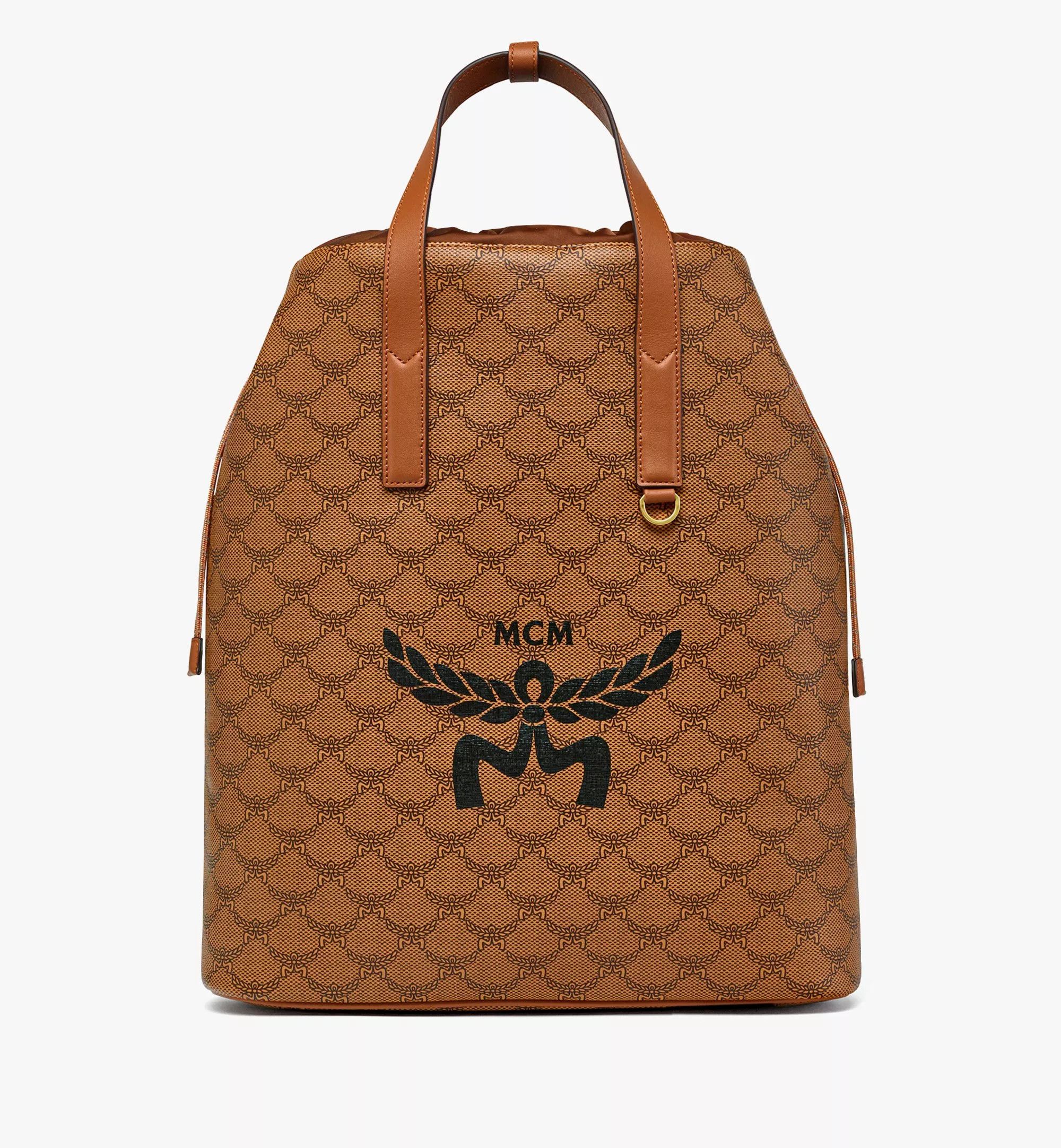 MCM o1mt1gz1224 Size: OS / Medium Backpack in Brown Size ONE SIZE - 1 Thumbnail