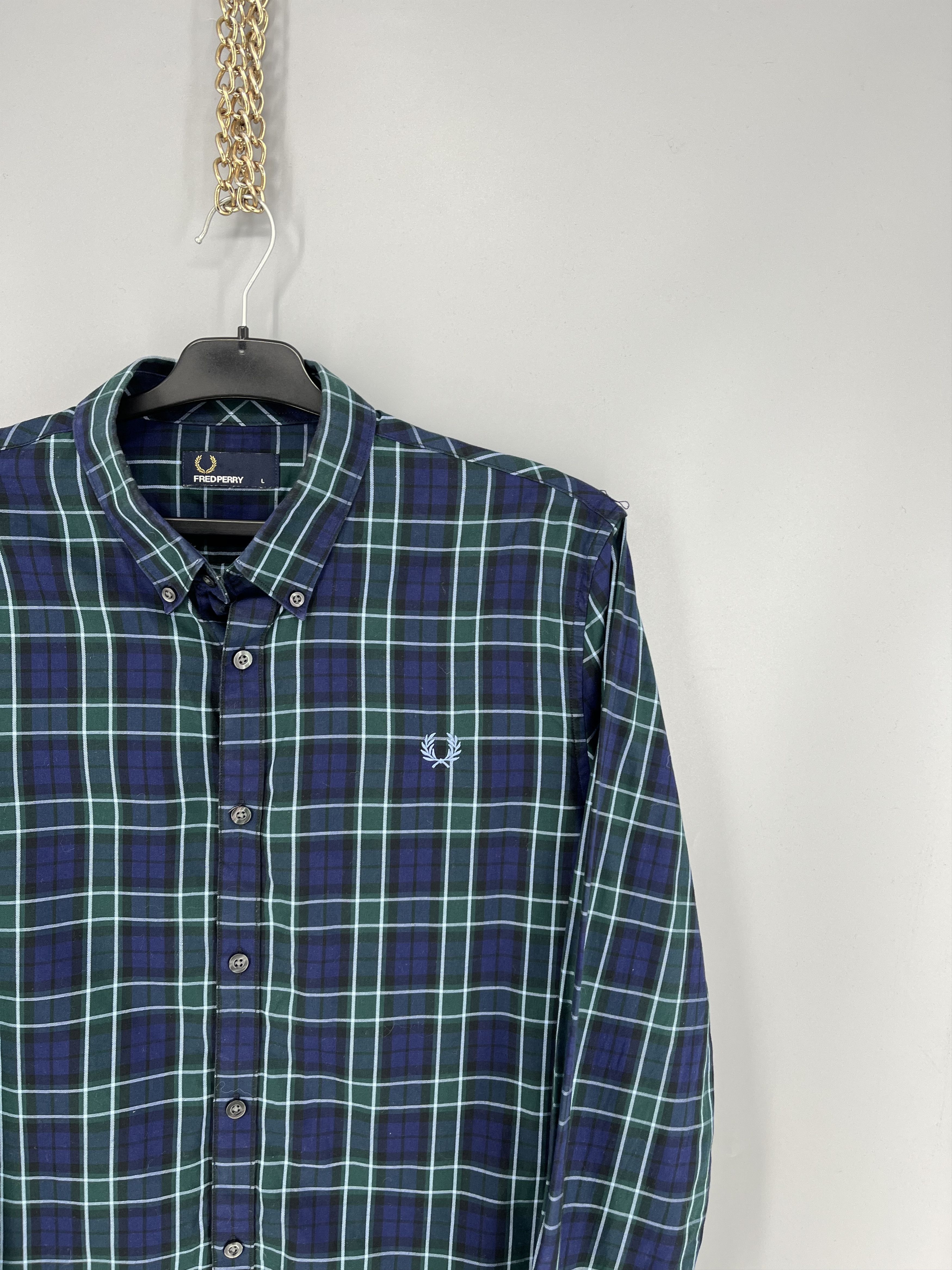 Fred Perry RARE FRED PERRY VINTAGE QUALITY BUTTON UP SHIRT Size US M / EU 48-50 / 2 - 5 Thumbnail
