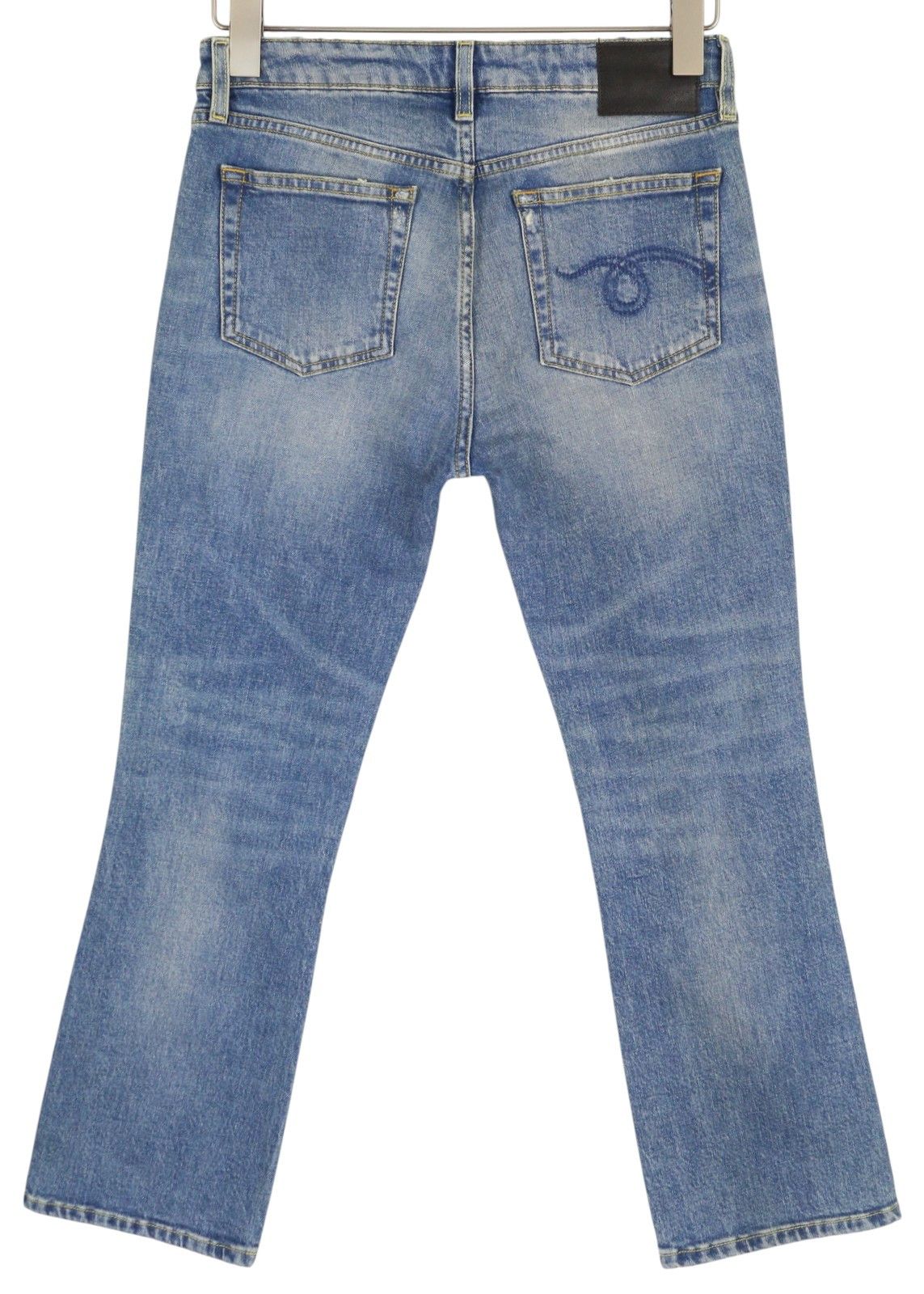 R13 KICK 27 Bootcut Fit Ankle Length Jasper Stretch 84420 Size 27" / US 4 / IT 40 - 4 Thumbnail