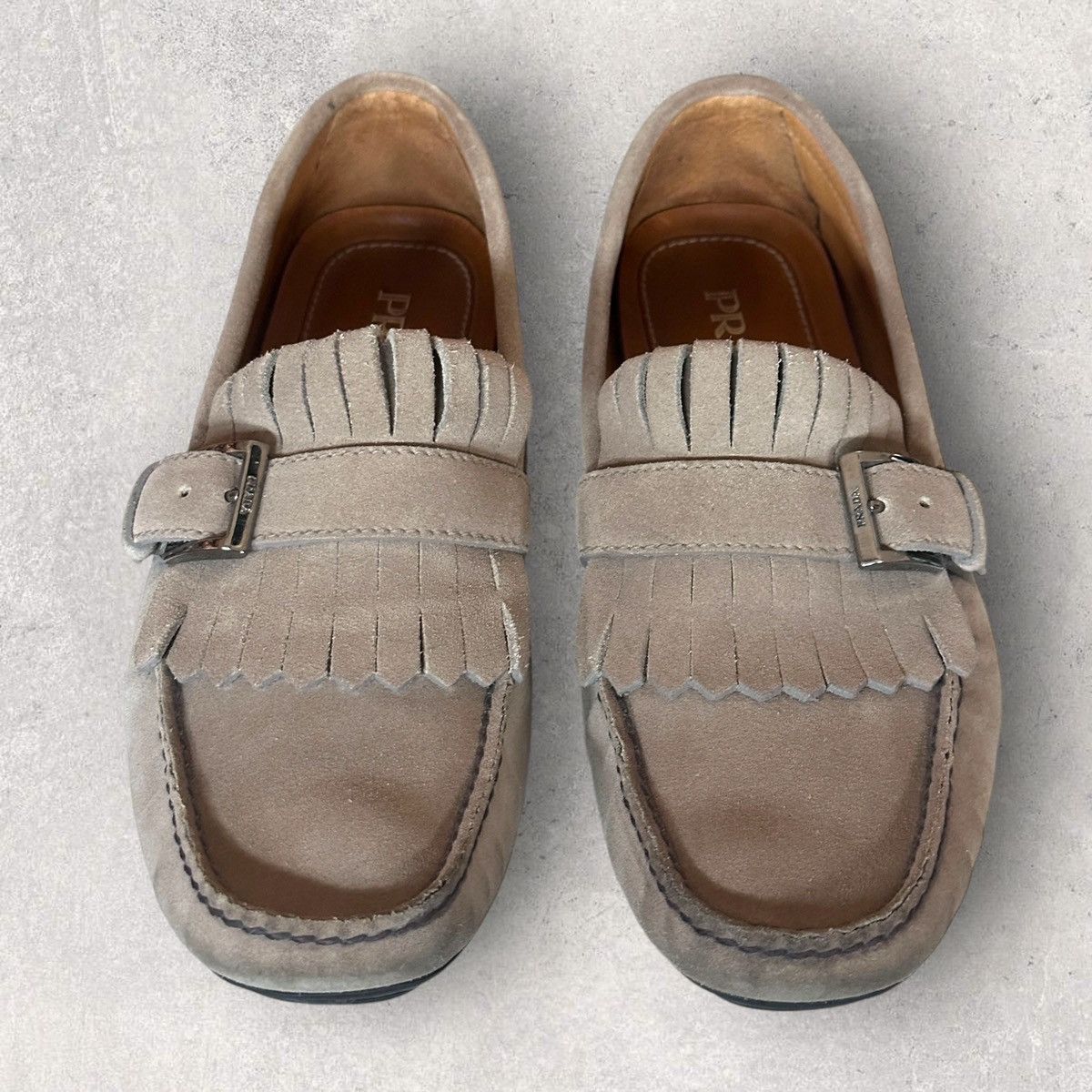 Prada Prada Fringe Suede Drivers Size US 9.5 / EU 42-43 - 3 Thumbnail