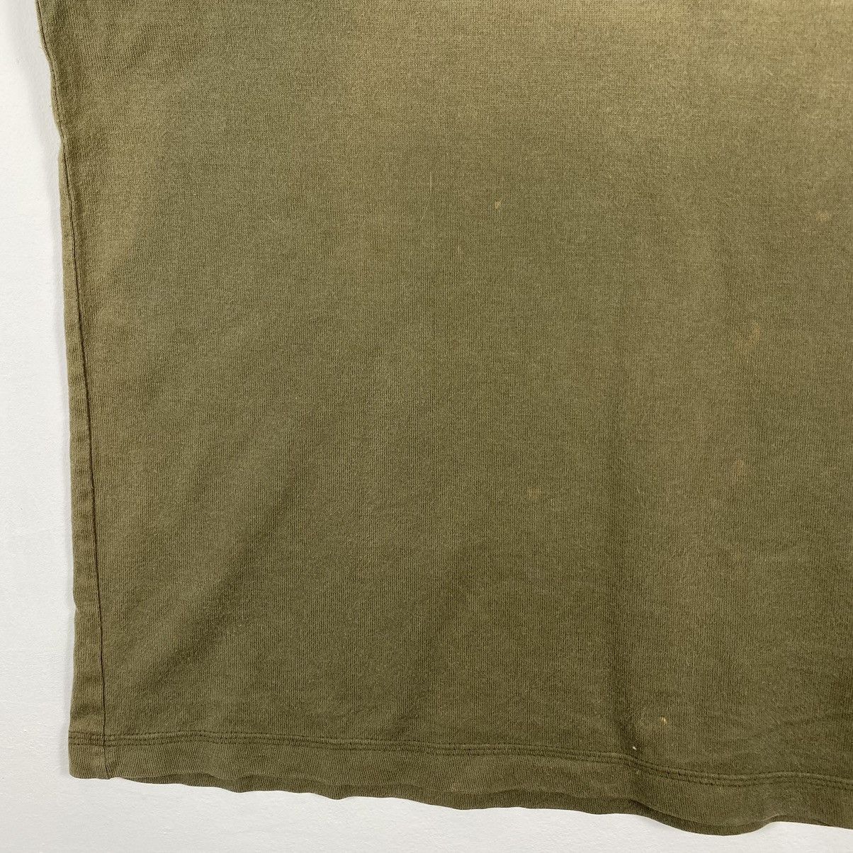 Jun Takahashi × Undercover × Vintage UNDERCOVER CHAOTIC DISCORD Spring Summer Faded Khaki Tee Size US L / EU 52-54 / 3 - 7 Thumbnail
