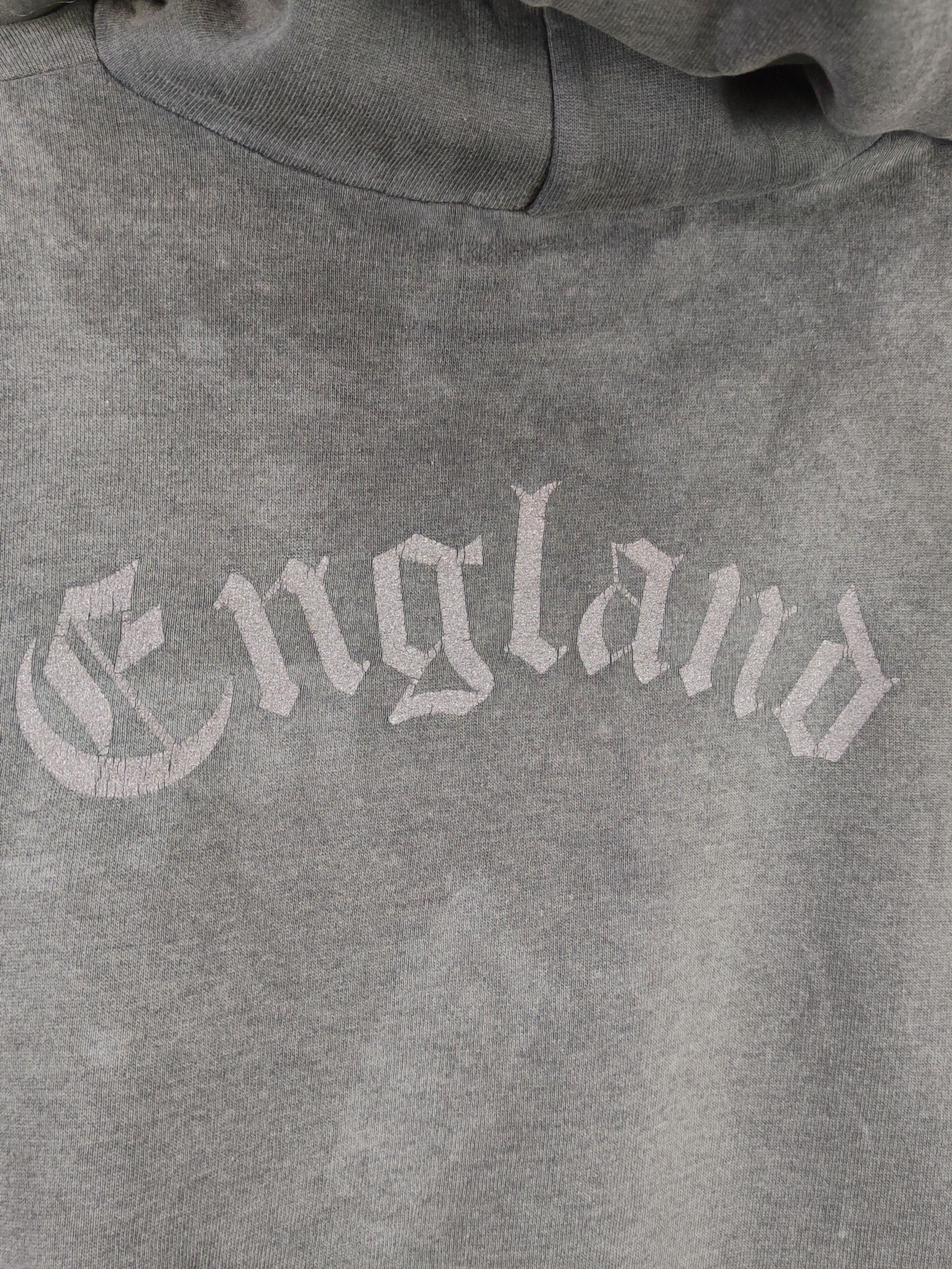 Japanese Brand Matthews Trick Black Faded Hoodie Sweatshirts #W965 Size US M / EU 48-50 / 2 - 9 Thumbnail