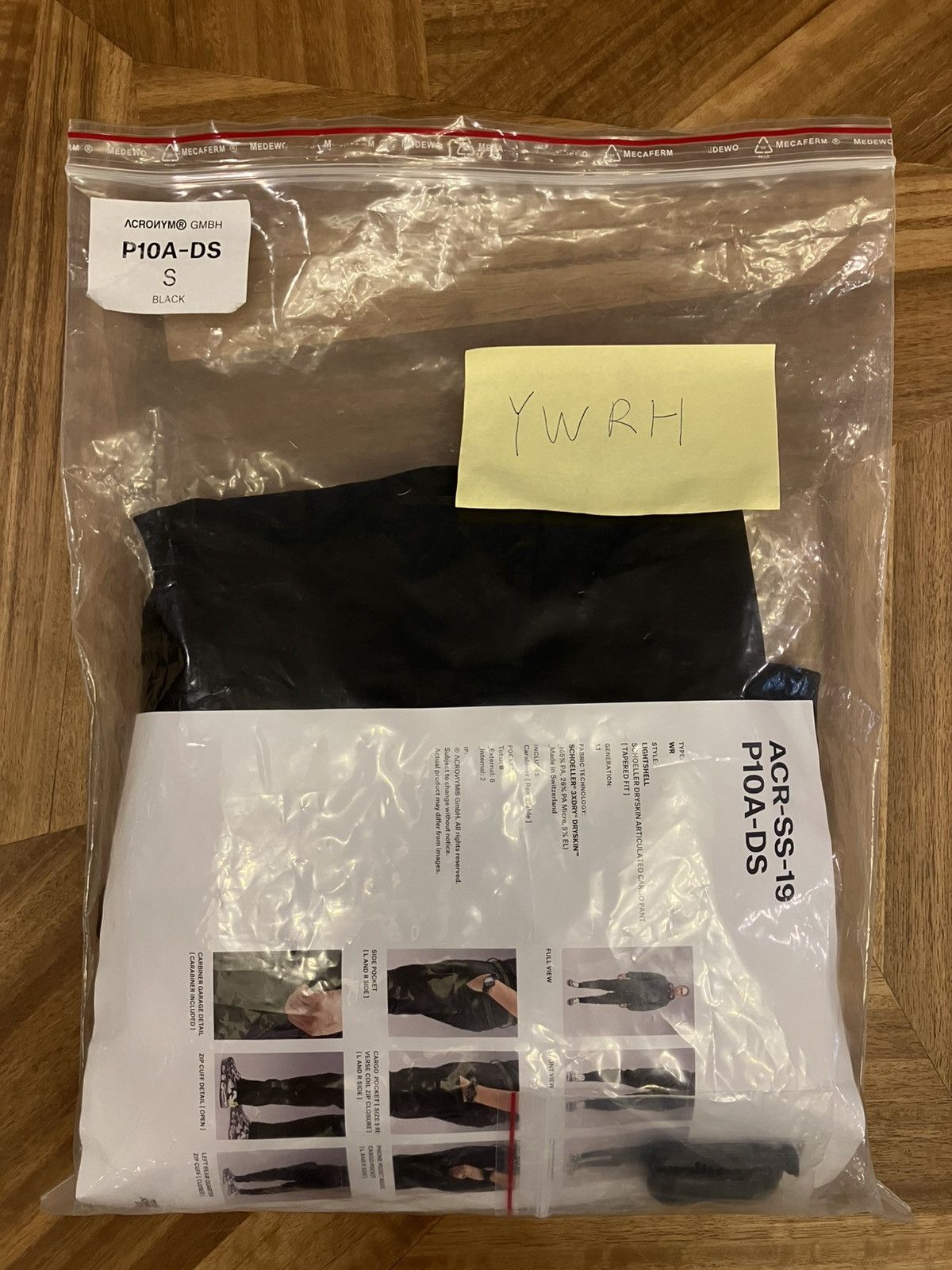 Acronym Acronym P10A-DS schoeller® Dryskin™ Articulated Cargo Pant Size US 30 / EU 46 - 2 Thumbnail