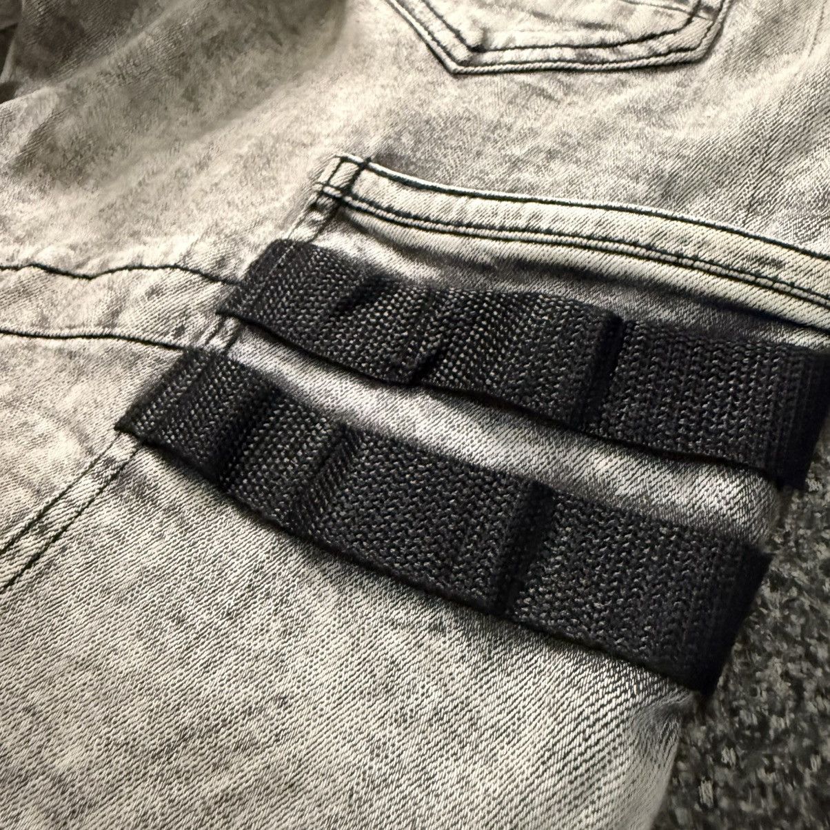 Japanese Brand Archive Y2K Workman Biker Cyberpunk Stretch Procore Tapered Size US 34 / EU 50 - 13 Thumbnail