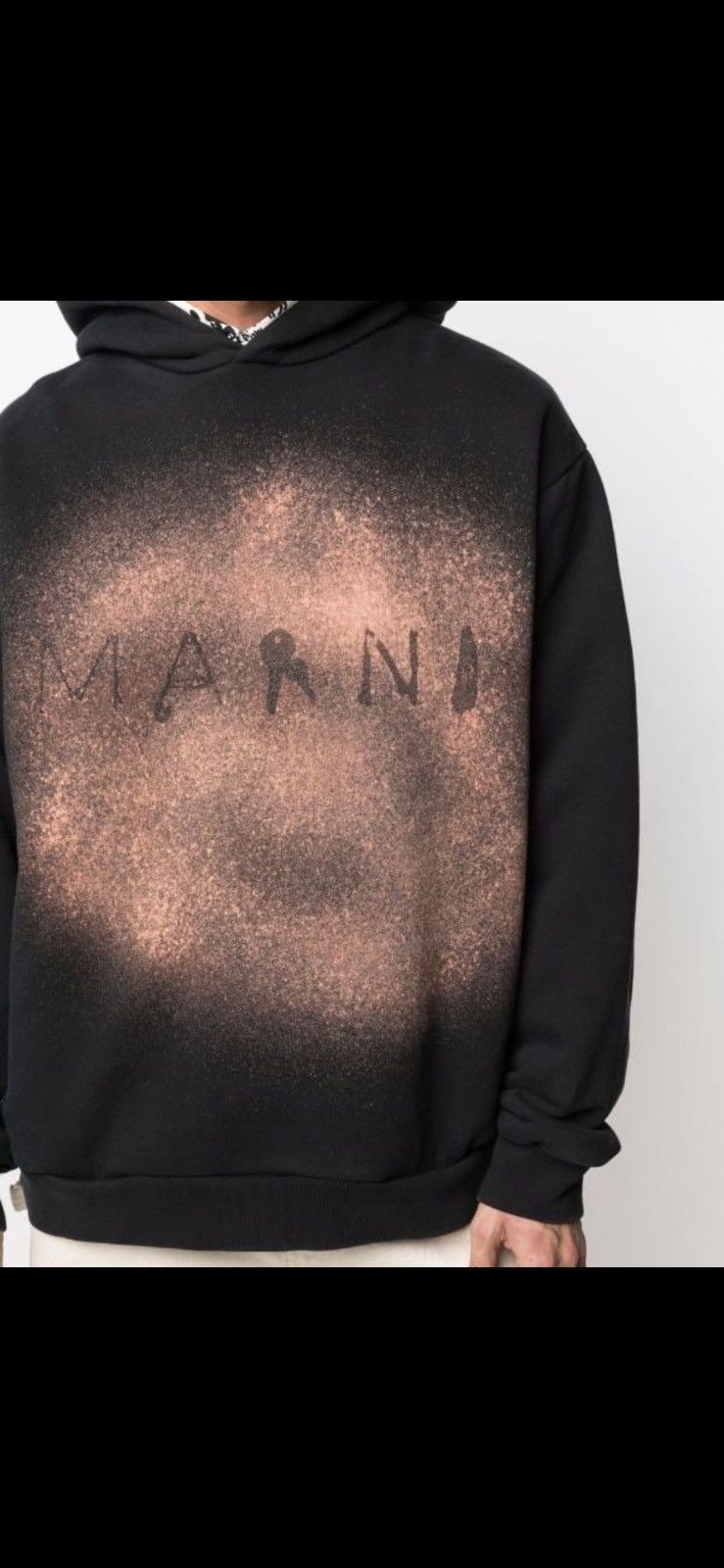 Marni New Marni Brown Spray Paint Found Objects Logo 50 Size US M / EU 48-50 / 2 - 4 Thumbnail