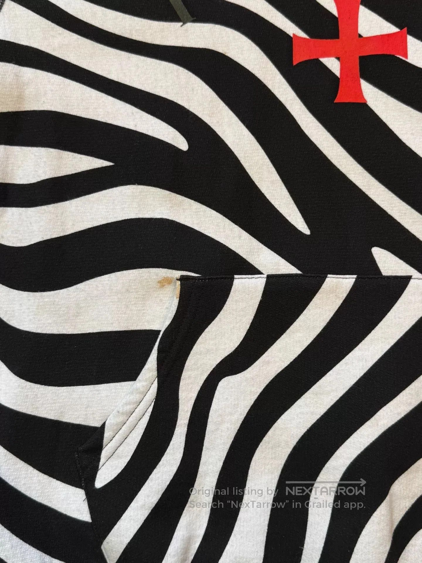 Noah Noah Zebra Print Hoodie. Size US XL / EU 56 / 4 - 6 Thumbnail
