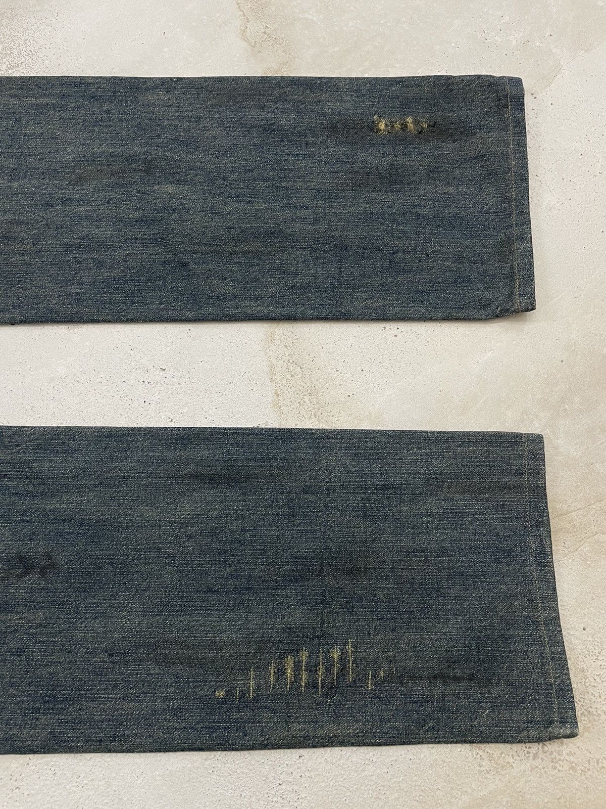 20471120 In the Attic Crazy Muddy Distressed Stud Japan Punk Denim Size US 32 / EU 48 - 13 Thumbnail