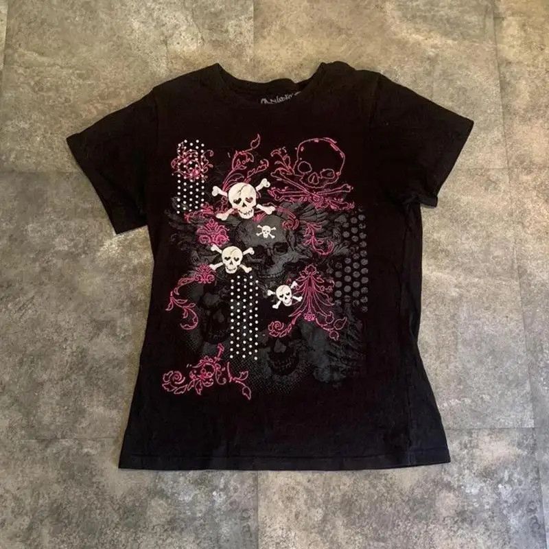 Other y2k aesthetic goth/grunge/emo vintage 90s top Size S / US 4 / IT 40 - 1 Thumbnail