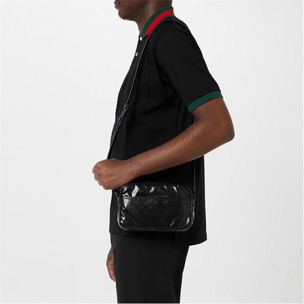 Gucci Web Collar Polo Shirt Size US L / EU 52-54 / 3 - 2 Thumbnail